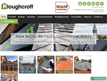 Tablet Screenshot of ploughcroft.co.uk